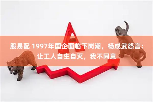 股易配 1997年国企面临下岗潮，杨成武怒言：让工人自生自灭，我不同意